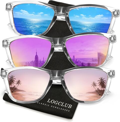 Polarized Sunglasses Womens Men - Classic Retro UV Protection Driving Sun Glasses in Kuwait