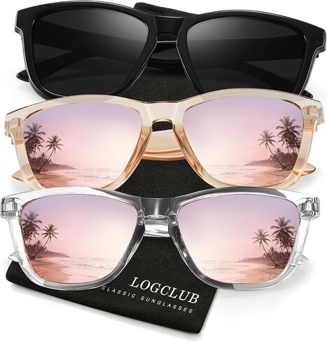 Polarized Sunglasses Womens Men - Classic Retro UV Protection Driving Sun Glasses in Kuwait