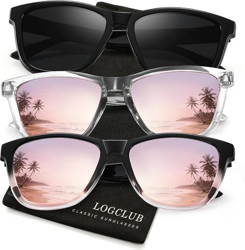 Polarized Sunglasses Womens Men - Classic Retro UV Protection Driving Sun Glasses in Kuwait