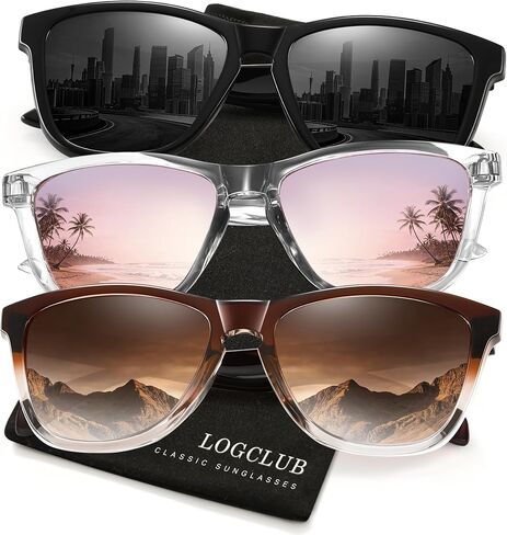 Polarized Sunglasses Womens Men - Classic Retro UV Protection Driving Sun Glasses in Kuwait