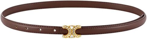 Womens Black Belt Black Womens Belt with Rhinestone Waist, Womens Black Belts for Jeans Skirts and Trousers (Color : G, Size : 102cm) in Kuwait