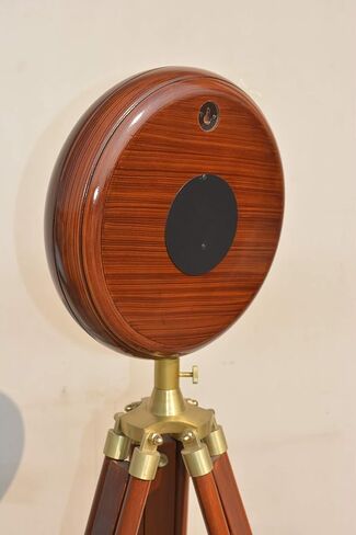 Brown Wood Grandfather Style Floor Clock Vintage Industrial 2 Folding Antique Floor Standing Clock Roman Number (70 inchs) in Saudi Arabia