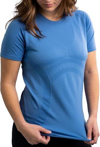 Incrediwear Women's Infrared Athletic Shirt - Performance Workout Shirt, Boosts Circulation, Speeds Recovery, Active Wear in Kuwait