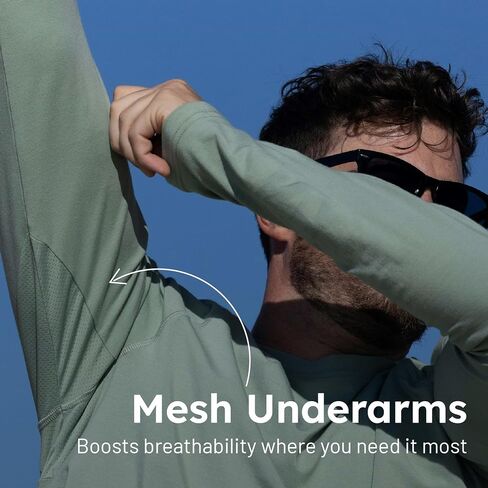 Weatherman Bamboo Shirt for Men & Women – UPF 20+ Long Sleeve Sun Shirt, Quick Dry, Lightweight for Outdoors in Saudi Arabia