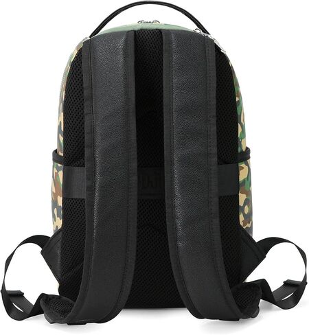 Von Dutch Large Backpack – Stylish Multi?Purpose Backpack with Front Zip Pocket, Adjustable Straps, and Durable Design (Cheetah Print) in Saudi Arabia
