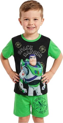 Get Trend Bluey | Disney Cars | Toy Story Boys Pajamas Set Toddlers 2 or 4 Pc Short Sleeve Top & Shorts Summer PJs Sleepwear in Kuwait