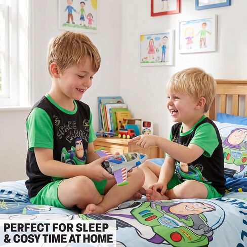 Get Trend Bluey | Disney Cars | Toy Story Boys Pajamas Set Toddlers 2 or 4 Pc Short Sleeve Top & Shorts Summer PJs Sleepwear in Kuwait