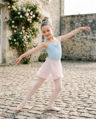 Girls Camisole Ballet Leotards, Adjustable Strap Dance Bodysuit for Girls, Soft Stretchy Gymnastics Outfit in Kuwait