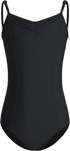 Girls Camisole Ballet Leotards, Adjustable Strap Dance Bodysuit for Girls, Soft Stretchy Gymnastics Outfit in Kuwait