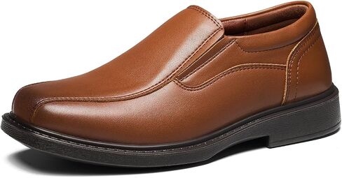 GINNI Boys Dress Shoes Slip On Loafers Casual Square Toe Church Wedding School Uniform Shoes for Toddler/Little Kid/Big Kid in Kuwait