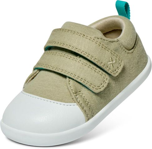 Ten Little First Walker Baby Shoes & Toddler Shoes for Boys & Girls - Lightweight, Breathable Cotton Baby Walking Shoes - Non-Slip, Wide-Feet Walking Shoes for Babies in Kuwait