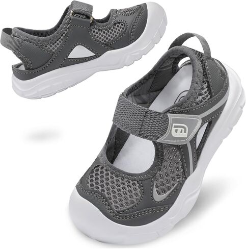 JOINFREE Toddler Sandals Girls Boys Wide Barefoot Water Sandals Lightweight Summer Water Shoes Quick-Dry Non-slip Aqua Athletic Sneakers for Beach Swim Pool in Kuwait
