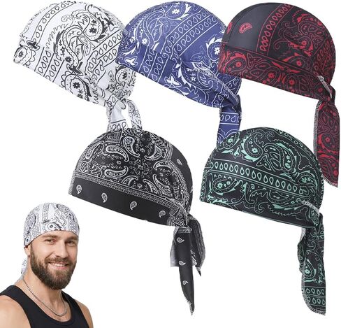 Cooling Headscarf Cap Set, Cooling Skull Cap Helmet Liner, Breathable Bandana Cycling Sports Cap for Men Women in Saudi Arabia