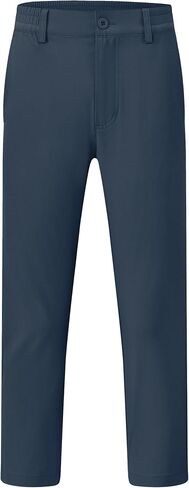 Boys Dress Pants School Uniform Golf Pants Kids Elastic Waist Chino Slacks with Pockets in Saudi Arabia