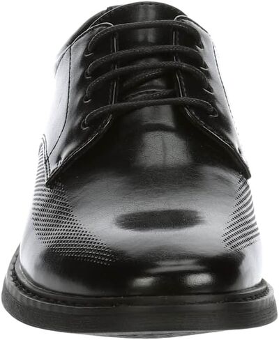 Restoration Charles - Boys Little-Big Kid Lace-Up Oxford Dress Shoe Black, Size 1.0 Medium Width in Saudi Arabia