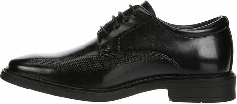 Restoration Charles - Boys Little-Big Kid Lace-Up Oxford Dress Shoe Black, Size 1.0 Medium Width in Saudi Arabia