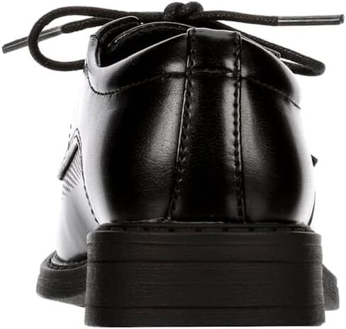 Restoration Lil Charles - Boys Toddler-Little Kid Lace-Up Oxford Dress Shoes Black, Size 12.0 Medium Width in Saudi Arabia