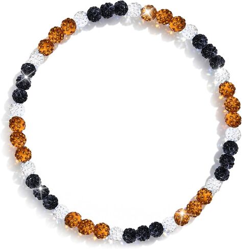 Premium 18inch Stretch Elastic Baseball Necklace- Sports Drip Design Perfect for Tournament, Game Day Swag, Baseball Funs, w/Muti - Color for Pick in Saudi Arabia