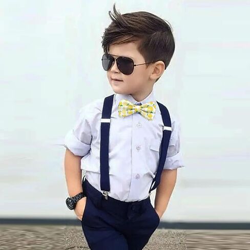 Pre-Tied Bow-Tie (Lemon 2 Pattern) Adjustable Bowties for Kids, Toddlers, Adults, Dogs, Cats, Pets in Saudi Arabia