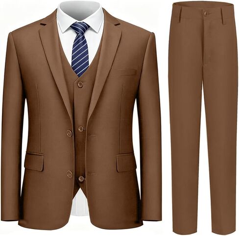 Boys' Suits Slim Fit 5 Pieces Formal Suit Sets for Boy Wedding Boy Ring Bearer Suit Teen Toddler Boy Dress Suit Outfit in Saudi Arabia