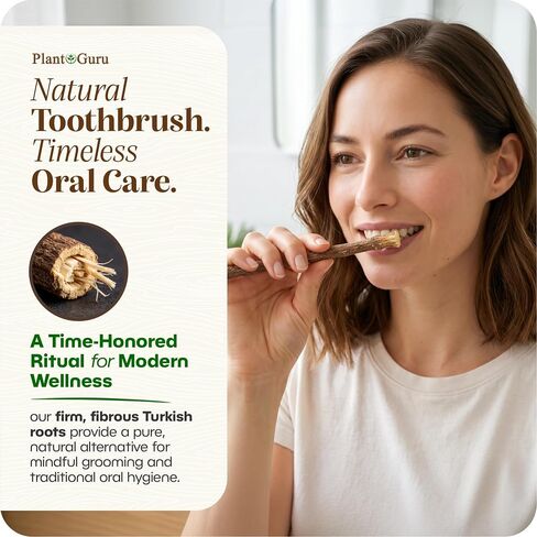 Licorice Root Chew Sticks (Mulethi) 8 oz. - Glycyrrhiza Glabra - Yashimadhu Dried Whole Natural Root from Turkey - Premium Herbal Botanical in Saudi Arabia