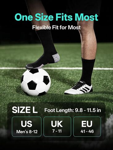 Toe Protection Dual Anti Slip Crew Socks, Anti Blister Cushioned Athletic Socks, Breathable Moisture Wicking for Soccer Running Basketball Hiking Cycling for Men Women in Saudi Arabia