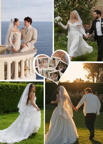حجاب زفاف Avidlllove للعرائس وحفلات العزوبية، طرحة زفاف مطرزة رائعة مع مشط in Kuwait