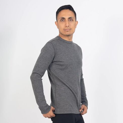 Men's Alpaca Wool Sweater: 300 Lightweight in Saudi Arabia
