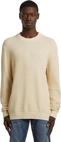 G-Star Honey Comb Structure R Knit Men's Jumper in Saudi Arabia