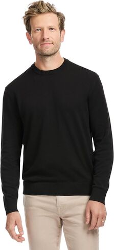SAKS Fifth Avenue Men's Jersey Stitch Crewneck Sweater in Saudi Arabia