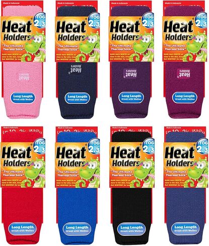 جوارب حرارية طويلة للأولاد والبنات من HEAT HOLDERS مقاس 3-6 أمريكي in Kuwait
