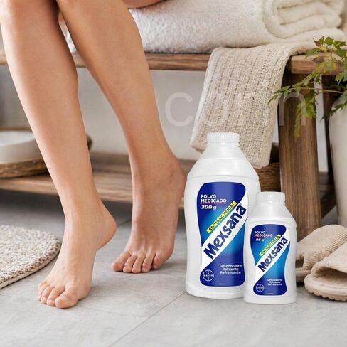 MEXANA Foot Powder 385gr | Talco para los Pies mal Olor y Sudor | Ayuda a Refrescar y Absorber el Sudor | - Talco Mexsana Original Colombia Kit 300 Grs + 85 Grs - 13,58 Oz in Saudi Arabia