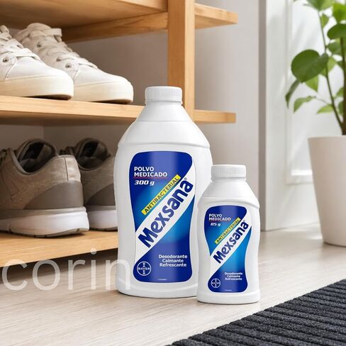 MEXANA Foot Powder 385gr | Talco para los Pies mal Olor y Sudor | Ayuda a Refrescar y Absorber el Sudor | - Talco Mexsana Original Colombia Kit 300 Grs + 85 Grs - 13,58 Oz in Saudi Arabia