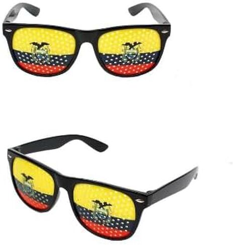 Country Flag Glasses, Durable, Weatherproof, One Size Fits All, 12 Pack in Saudi Arabia
