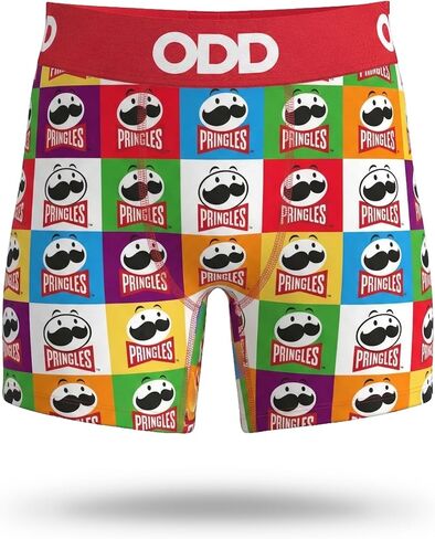 Odd Sox – Pringles Variety Chips Boys Boxer Briefs – Small 6–8 – Funny Snack Underwear, Colorful Soft Stretch Fit in Kuwait