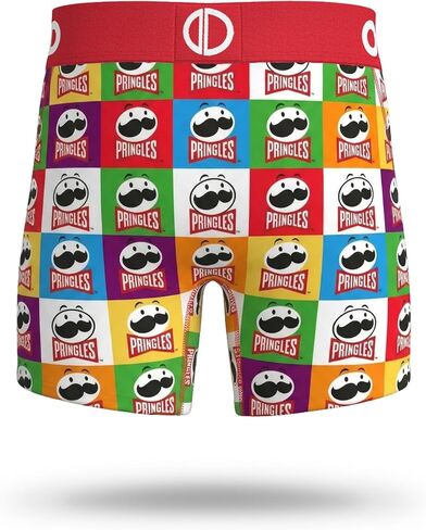 Odd Sox – Pringles Variety Chips Boys Boxer Briefs – Small 6–8 – Funny Snack Underwear, Colorful Soft Stretch Fit in Kuwait