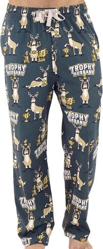 Lazy One Novelty Men's Pajama Pants – Funny Pajama Bottoms for Men, 100% Cotton PJ Pants with Pockets, Funny Pajamas in Kuwait