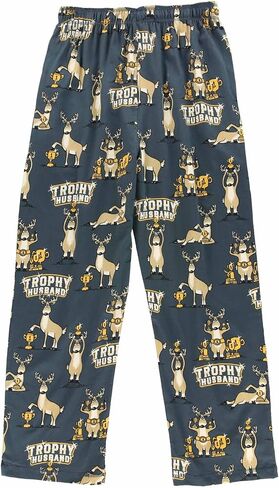 Lazy One Novelty Men's Pajama Pants – Funny Pajama Bottoms for Men, 100% Cotton PJ Pants with Pockets, Funny Pajamas in Kuwait