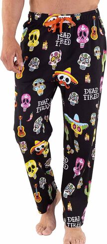 Lazy One Novelty Men's Pajama Pants – Funny Pajama Bottoms for Men, 100% Cotton PJ Pants with Pockets, Funny Pajamas in Kuwait