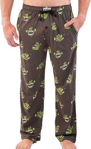 Lazy One Novelty Men's Pajama Pants – Funny Pajama Bottoms for Men, 100% Cotton PJ Pants with Pockets, Funny Pajamas in Kuwait