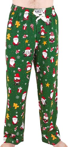 Lazy One Novelty Men's Pajama Pants – Funny Pajama Bottoms for Men, 100% Cotton PJ Pants with Pockets, Funny Pajamas in Kuwait