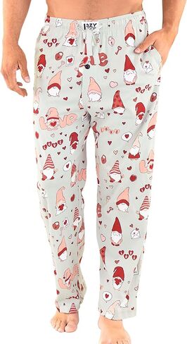 Lazy One Novelty Men's Pajama Pants – Funny Pajama Bottoms for Men, 100% Cotton PJ Pants with Pockets, Funny Pajamas in Kuwait