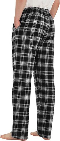 Idtswch Tall Mens Pajamas Pants 32/34/36/38 Long Inseam Plaid Lounge Pants Sleepwear Bottoms in Kuwait