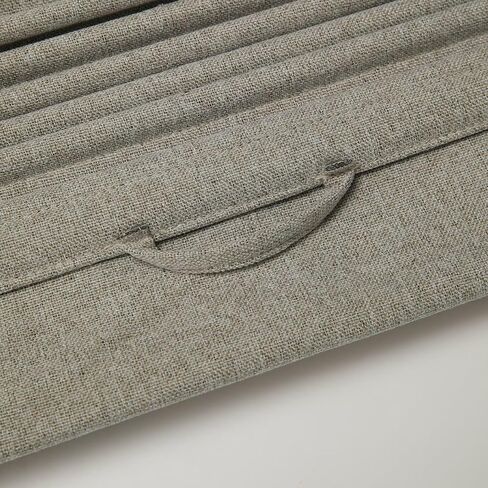 Changshade No Drill Roman Shades Cordless Blinds Blackout for Indoor Windows, Room Darkening Black Out Tension Rod No Hardware No Tools Inside Mount, Shade Size 47 Inches Wide 64 Inches High, Beige in Saudi Arabia