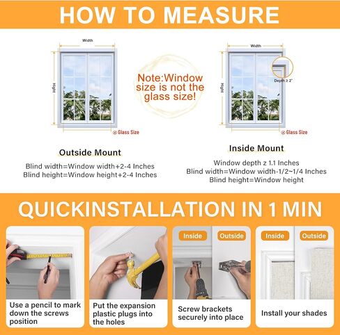 BERISSA Blackout Roman Shades for Indoor Windows Cordless,Pull Down Linen Fabric Roman Blinds,Privacy Window Shades for Door Windows,Bedroom,Office,Easy to Install,Light Brown,46" W x 48" H in Kuwait