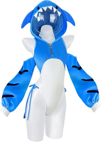 KORURACLUB Shark Bodysuit Cosplay Sexy lingerie Shark Costume Women Animal Costumes in Saudi Arabia