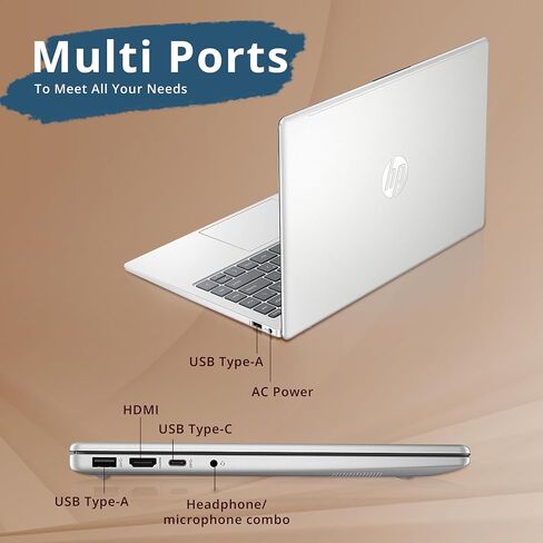 HP EliteBook 845 G8 14" FHD, AMD Ryzen 5 Pro 5650U 2.3GHz, 16GB RAM, 256GB Solid State Drive, Windows 11 Pro 64Bit, CAM, (Renewed) in Saudi Arabia