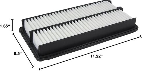 ECOGARD XA5499 Premium Engine Air Filter Fits Honda Odyssey 3.5L 2002-2004 in Saudi Arabia