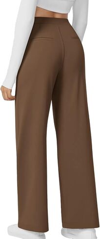 High Waisted Work Pants for Women Business Casual Outfits Office Dress Pants Trousers with Pockets in Saudi Arabia