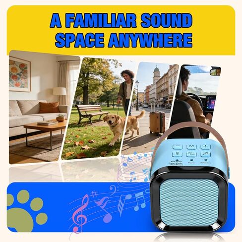 White Noise Sound Machine for Dogs, Calming Pet Anti Barking Device with Bark & Noise Detection, 20 Sounds, 7 Volume Levels, Timer, Helps Sleep & Ease Separation Anxiety, Creates Calm Space Anywhere in Kuwait
